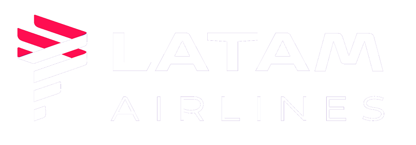 LATAM Airlines White Logo